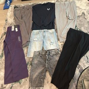 Size 34 True Religion Jean Shorts, Jeans, Levi’s denim pants